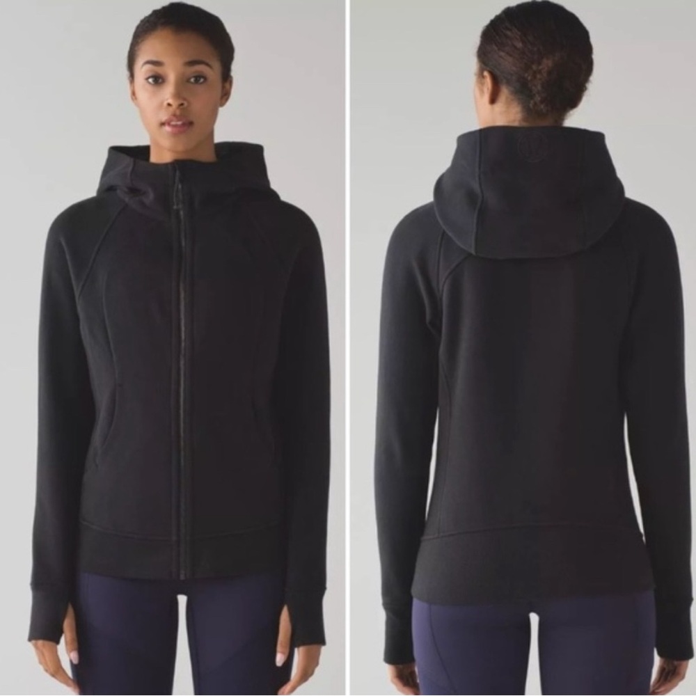 Lululemon Women's Scuba Black Hoodie
